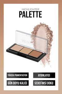 New Well Porcelain Make Up Toz Highlighter Paleti