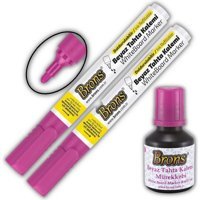 Brons Whiteboard Set Doldurulabilir Silinebilir Pembe Tahta Kalemi