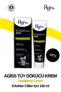 Agiss Men Tüm Vücut Tüy Dökücü Krem 100 ml