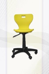 Obc Ofis Büro Concept Dönerli Sarı Çalışma Sandalyesi