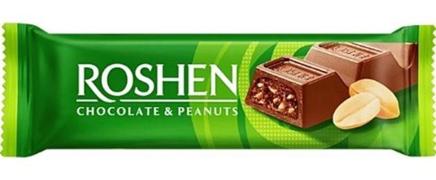 Roshen Yer Fıstıklı Sütlü Çikolata 29 gr