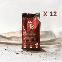 Cacao Kuvertür Sütlü Çikolata 1 kg 12'li