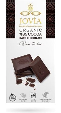 Jovia Organik Bitter Çikolata 85 gr