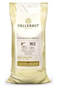 Callebaut W2 Beyaz Çikolatalı Çikolata 10 kg