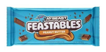 Mr Beast Feastables Yer Fıstıklı Sütlü Çikolata 60 gr