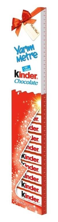 Kinder Yarım Metre Sütlü Çikolata 300 gr