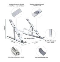 Mg Store ZR521 Katlanabilir Ayarlanabilir Taşınabilir Ayaklı Laptop Standı