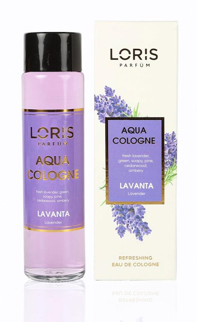 Loris Lavanta Cam Şişe Kolonya 180 ml