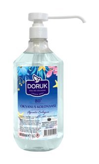 Doruk Okyanus Pet Şişe Kolonya 800 ml