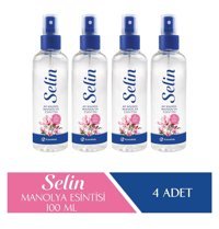 Selin Manolya Pet Şişe Kolonya 4x100 ml