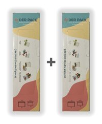 Der Pack Küçük-Orta Kilitli Buzdolabı Poşeti 2x24'lü
