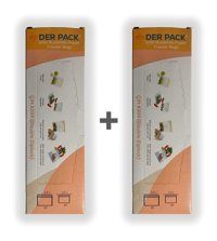 Der Pack Orta-Büyük Kilitli Buzdolabı Poşeti 2x40'lı