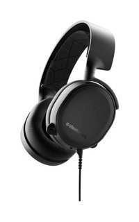 SteelSeries Arctis 3 2019 Edition 7.1 3.5 mm Gürültü Önleyici Mikrofonlu Kablolu Kulak Üstü Oyuncu Kulaklığı Siyah