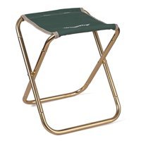 Pepisky Metal Katlanır Kamp Taburesi Altın-Yeşil