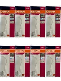 Osram 13W (100W) 6500K (Beyaz Işık) E27 Duylu Led Ampul (8 Adet)