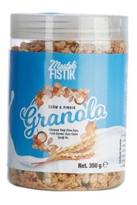 Mıstık Fıstık Glutensiz Fındıklı-Üzümlü Granola 350 gr