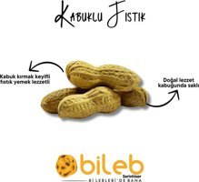 Bileb Serinhisar Kabuklu Tuzsuz Kavrulmuş Yer Fıstığı 400 gr