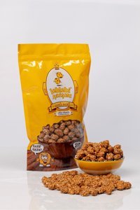 Leblebi Çarşısı Kabuksuz Soslu Tuzsuz Kavrulmuş Yer Fıstığı 500 gr