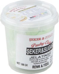 Şeker & Sugar Klasik Açık Yeşil Şeker Hamuru 500 gr