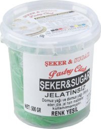 Şeker & Sugar Klasik Yeşil Şeker Hamuru 500 gr