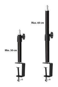 GDX Işıklı Masaüstü Telefon Tablet Tripod 60 cm