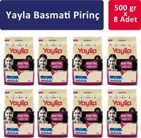 Yayla Basmati Beyaz Pirinç 8×500 kg