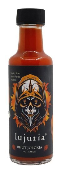 Lujuria Bhut Jolokia Sarımsaklı 100 gr Red Pepper Acı Sos
