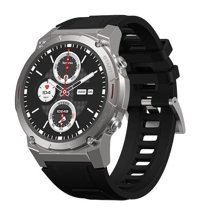Zeblaze Vibe 7 Pro 49 mm Silikon Kordon Daire Unisex Akıllı Saat Gümüş