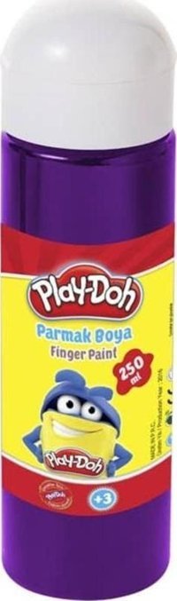 Play-Doh Yıkanabilir 250 ml Tekli Mor Parmak Boyası