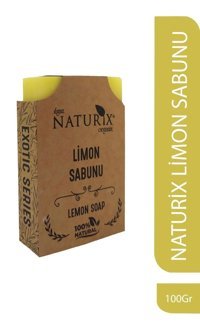 Naturix Organik Limon Katı Sabun 100 gr