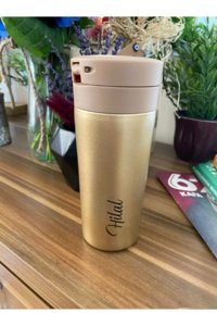 Misscafe Snape Paslanmaz Çelik 380 ml Outdoor Bardak Termos Gold