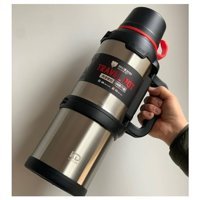Dofrise Travel Pot Paslanmaz Çelik 4 lt Outdoor Termos Termos Gümüş