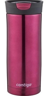 Contigo Huron Snapseal Paslanmaz Çelik 470 ml Outdoor Bardak Termos Pembe