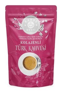 Kahve Keyfi Kolajenli Orta Kavrulmuş Türk Kahvesi 100 gr
