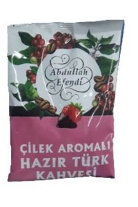 Abdullah Efendi Çilekli Orta Kavrulmuş Türk Kahvesi 100 gr