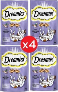 Dreamies Ördekli Yetişkin Kedi Maması 4x60 gr