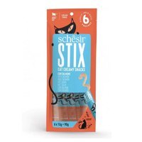 Schesir Stix Somon Balıklı Yetişkin Kedi Maması 90 gr