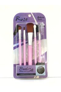 Roesıa Rose Cosmetics 5'li Makyaj Fırça Seti Mor