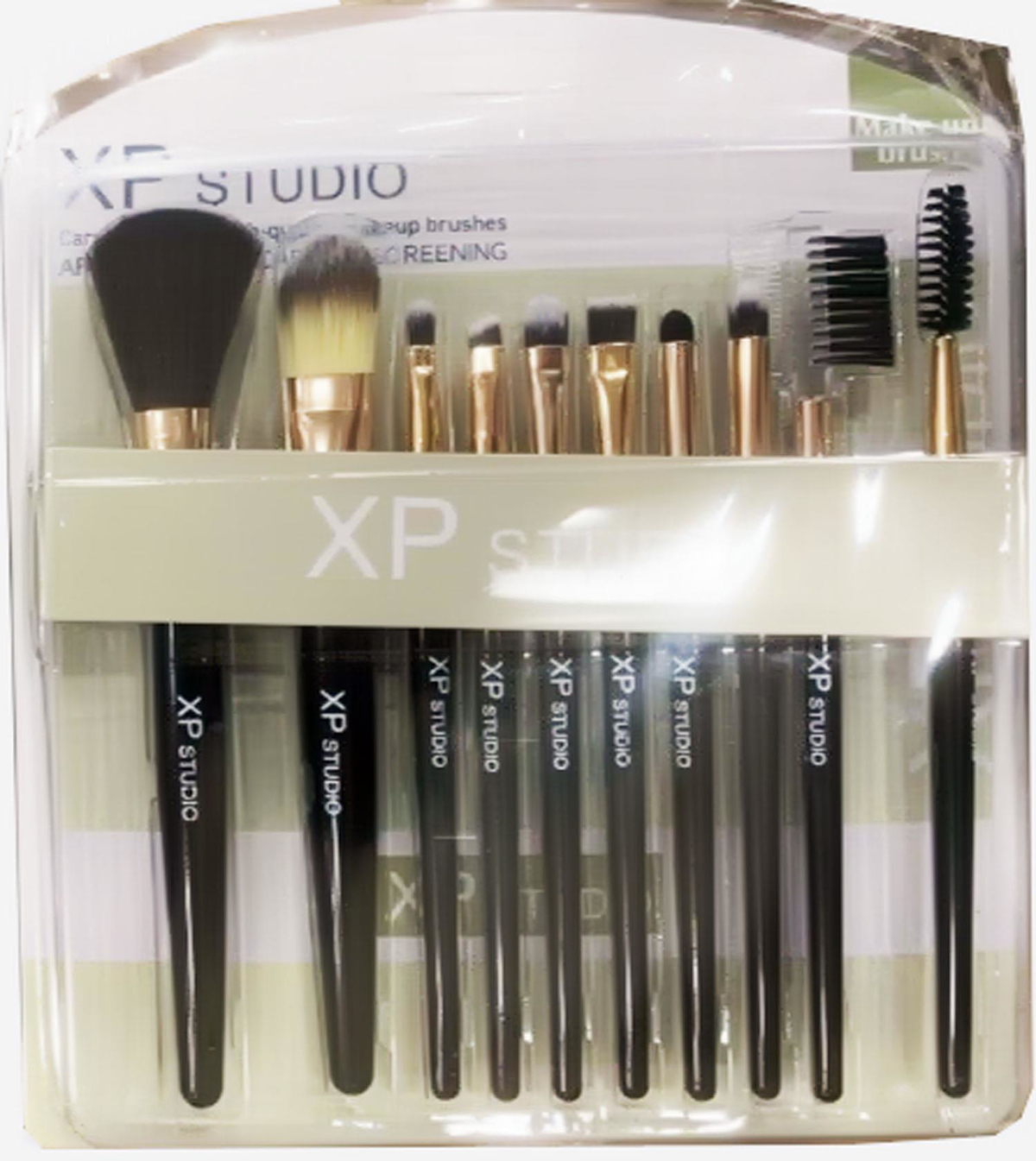 Xp 10'lu Makyaj Fırça Seti Siyah