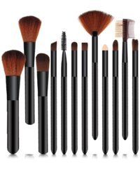 Roesıa Rose Cosmetics Silindir Model 12'li Makyaj Fırça Seti