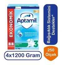 Aptamil Pronutra Tahıllı Probiyotikli 3 Numara Devam Sütü 4x1.2 kg