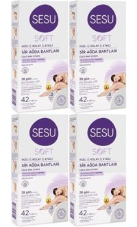 Sesu Soft Normal Ciltler 5x42 Adet Kadın Tüm Vücut Ağda Bandı
