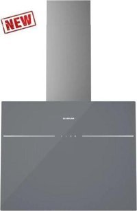 Silverline 3364 Lınk Flat 216 W 281 m³ 60 cm Cam Karbon Filtreli Bacalı Duvar Tipi Davlumbaz Gri