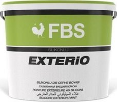 Fbs Exterio Silikonlu Dış Cephe Boyası 3.5 kg Parlament Mavi