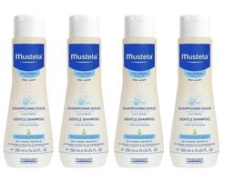 Mustela Gentle Göz Yakmayan Yenidoğan İçin Papatyalı Bebek Şampuanı 4x200 ml