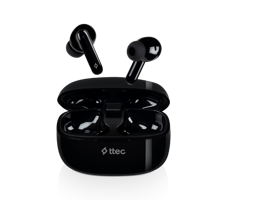 Ttec Airbeat Snap Android & iOS Uyumlu Silikonlu Kablosuz Kulak İçi Bluetooth Kulaklık Siyah