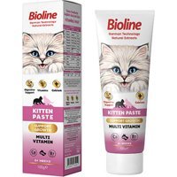 Bioline Kitten E Vitamini Multivitamini Gelişim Destekleyici Yavru Kedi Vitamini Macun 2x100 gr
