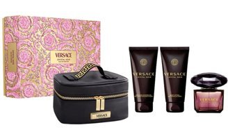 Versace Crystal Noir 4 Parça Kadın Parfüm Seti EDP