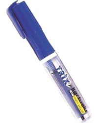 Trix T-444B Tekli Kartuşlu Silinebilir Mavi Tahta Kalemi