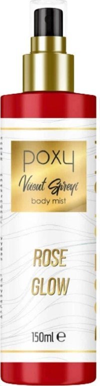Poxy Rose Glow Çiçeksi Kadın Vücut Spreyi 150 ml